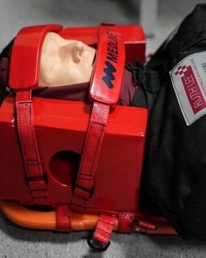 zdjęcie: policjanci podczas egzaminu