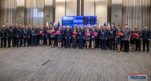 zdjęcie: uroczystość wręczenia medali im. podkomisarza Policji Andrzeja Struja w MSWiA