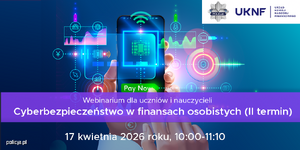 zdjęcie: plakat informujący o webinarium