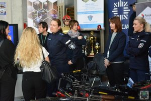 Stoisko opolskiej Policji