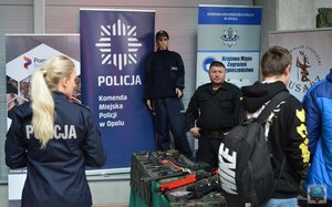 Stoisko opolskiej Policji