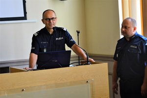 Komendant Wojewódzki Policji w Opolu nadinsp. Jarosław Kaleta otwiera szkolenie dla prokuratorów