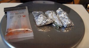 zdjęcie zabezpieczonych narkotyków