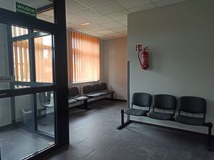 budynek nowego komisariatu w Zawadzkiem