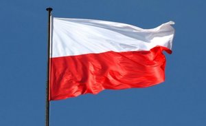 Zdjęcie polskiej flagi