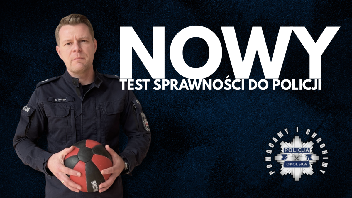 Nowy test sprawności fizycznej do Policji – liczy się wynik