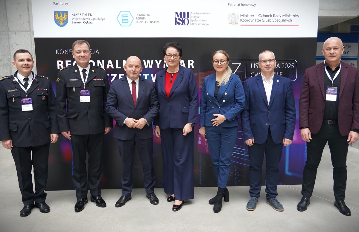 Regionalny wymiar bezpieczeństwa – konferencja z udziałem Ministra Tomasza Siemoniaka i Komendanta Wojewódzkiego Policji w Opolu