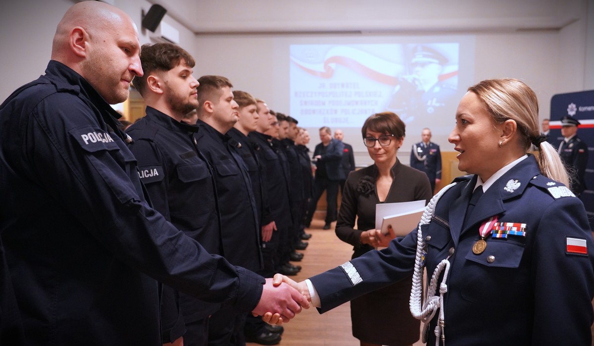 Nowi funkcjonariusze dołączyli do garnizonu opolskiej Policji