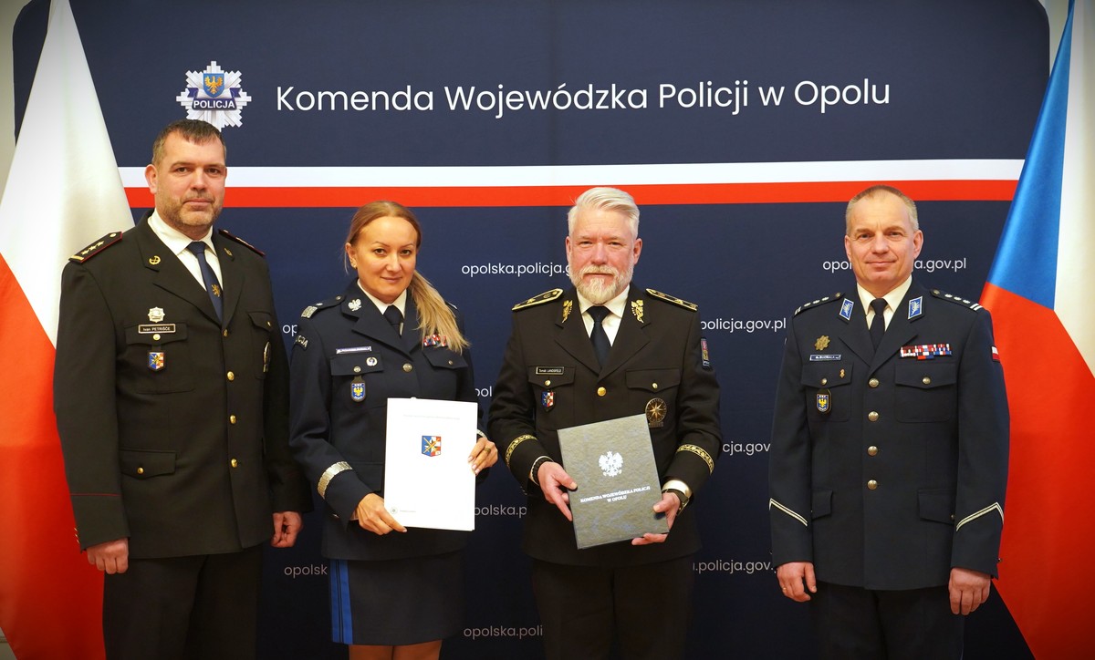 Bezpieczeństwo bez granic - opolska i czeska Policja zacieśniają współpracę na terenach przygranicznych